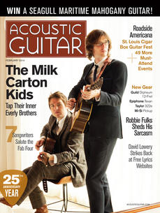 Acoustic Guitar Magazine Feb 2014