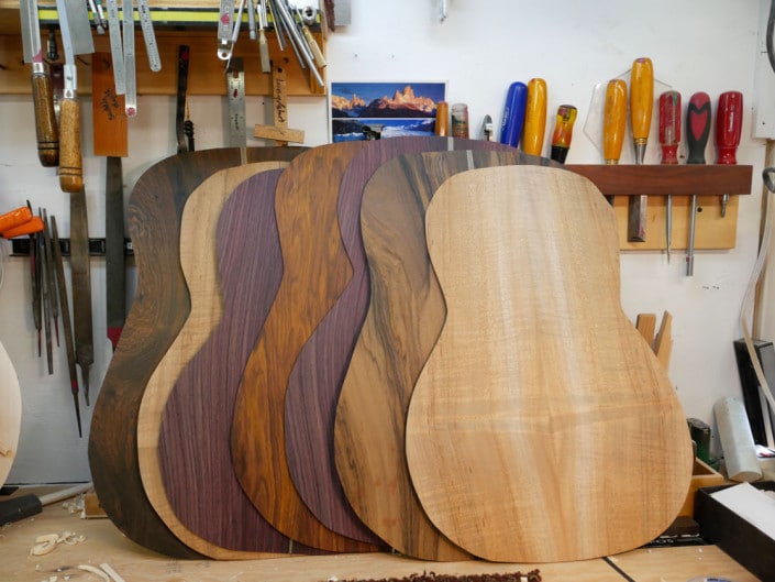 premium tonewoods custom acoustic guitars