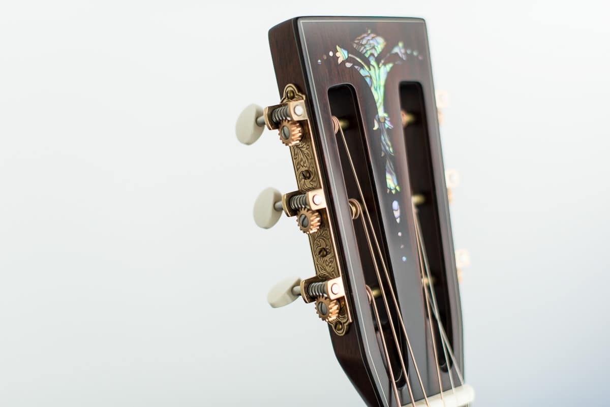 custom guitar inlay headstock