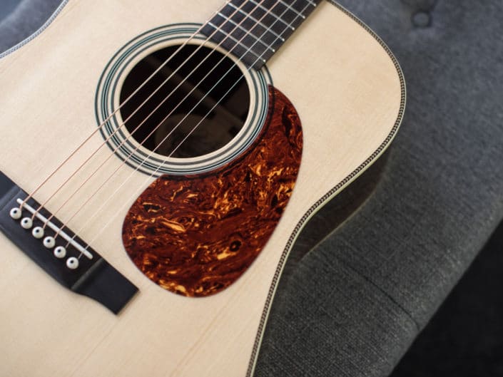 mahogany dreadnought acoustic guitar