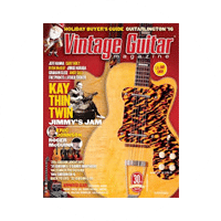 Vintage Guitar Magazine January 2017