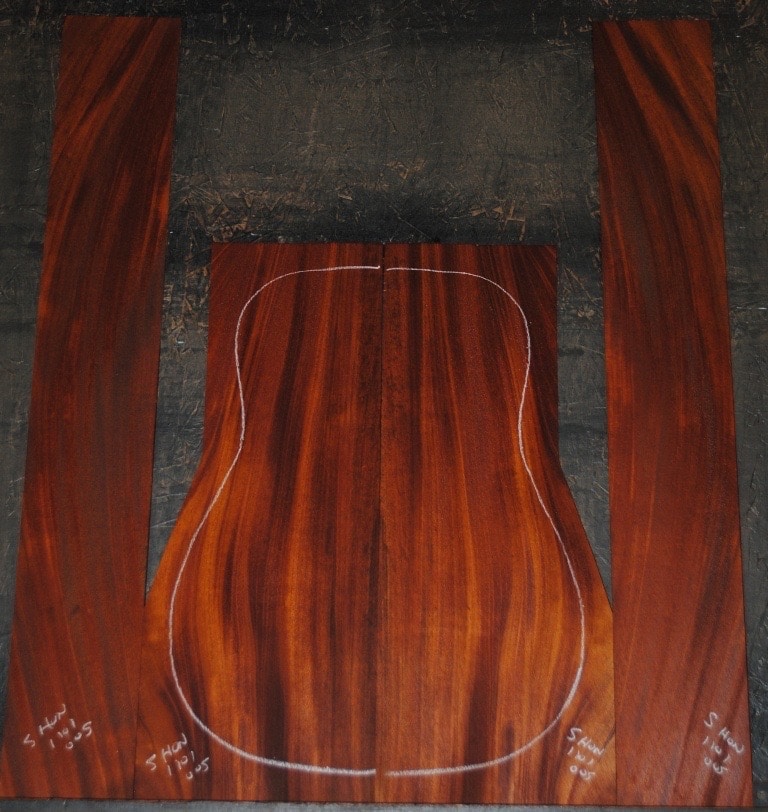 Cuban store mahogany tonewood