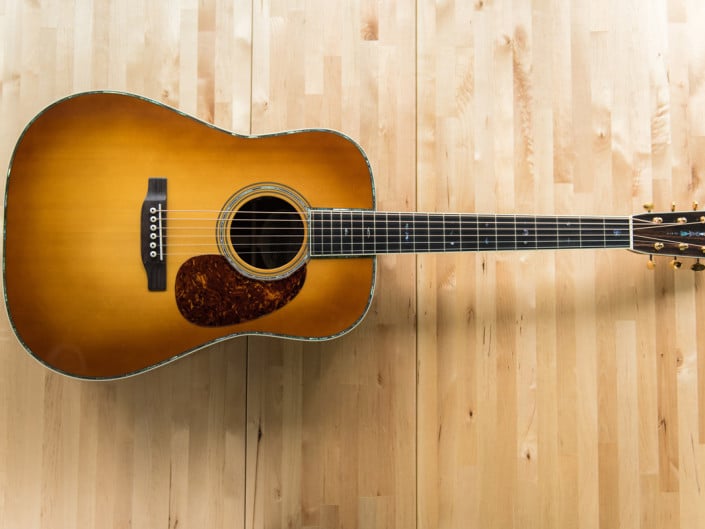 custom dreadnought acoustic guitar